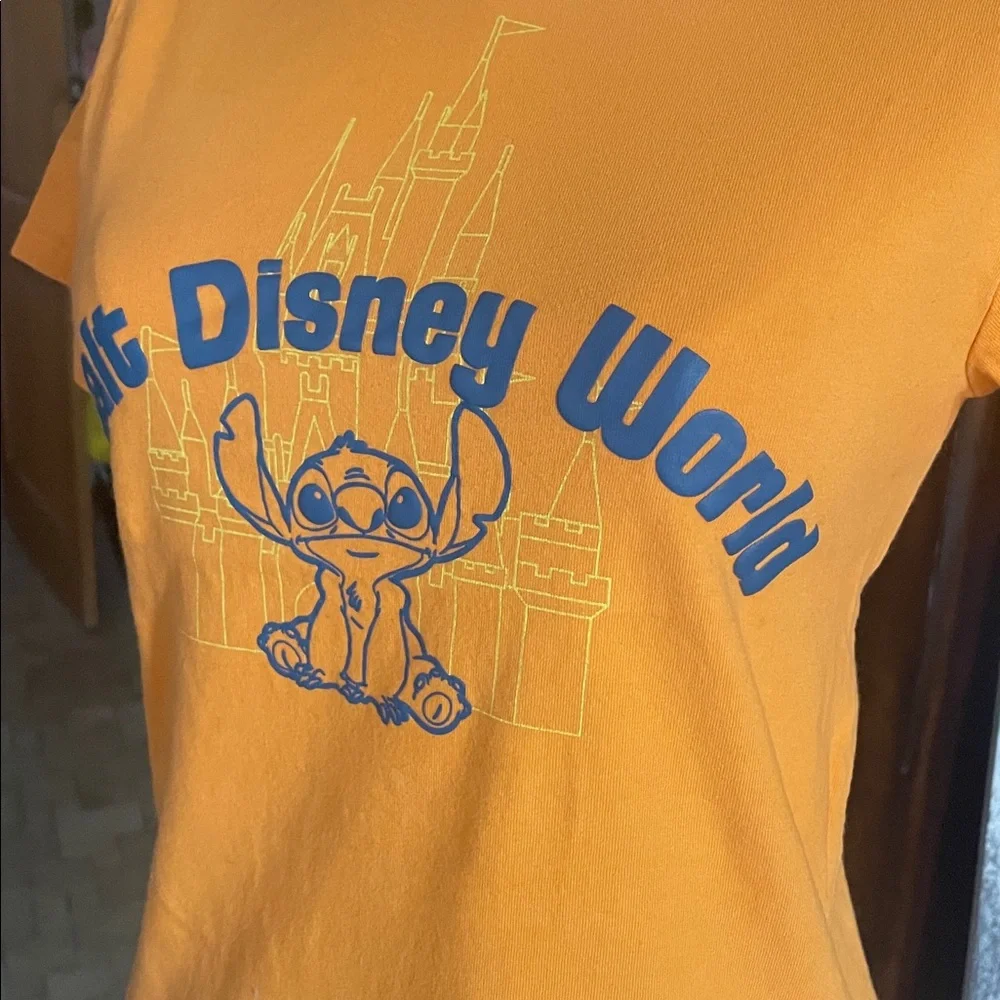 Disney Walt Disney World Kids 10/12 Stitch Tshirt - Picture 3 of 5